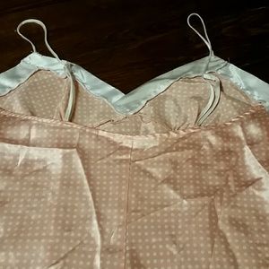 Victoria's Secret Intimates & Sleepwear - VS Peach Polka-dot Chemise Victoria's Secret Intimates & Sleepwear - VS Peach Polka-dot Chemise